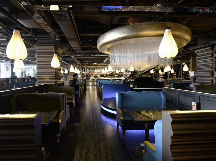 餐飲店面裝修設計圖片、餐飲店裝修效果圖、餐飲店裝修案例